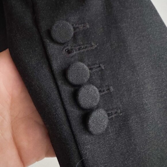 Arthur Mendonca Black Classic 2 Button Blazer 8 - Picture 4 of 8